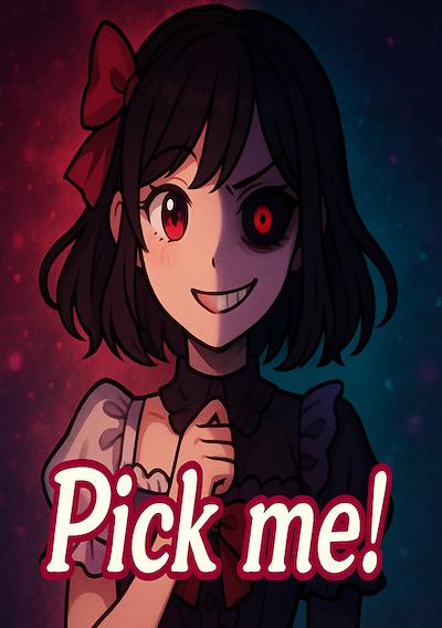 Cover image for the game Pick me! Visual Novel