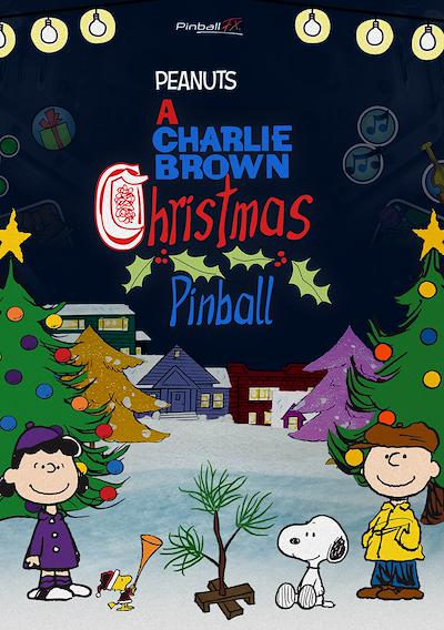 Cover image for the game Pinball FX: A Charlie Brown Christmas Pinball