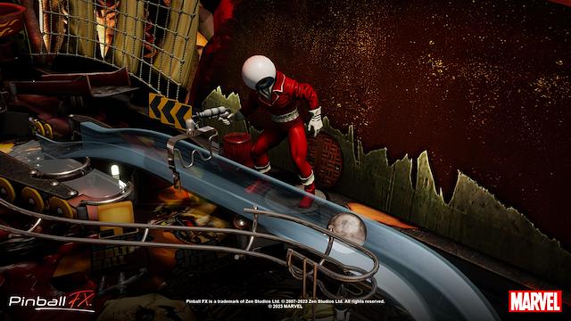 Image for the game Pinball FX2: Marvel Pinball
