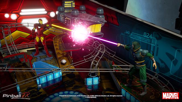 Image for the game Pinball FX2: Marvel Pinball