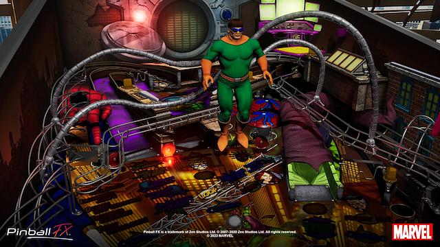 Image for the game Pinball FX2: Marvel Pinball