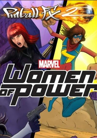 Cover image for the game Pinball FX2: Marvel's Women of Power
