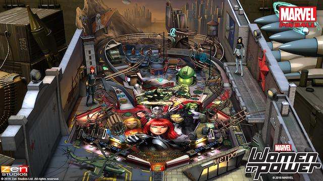Image for the game Pinball FX2: Marvel's Women of Power