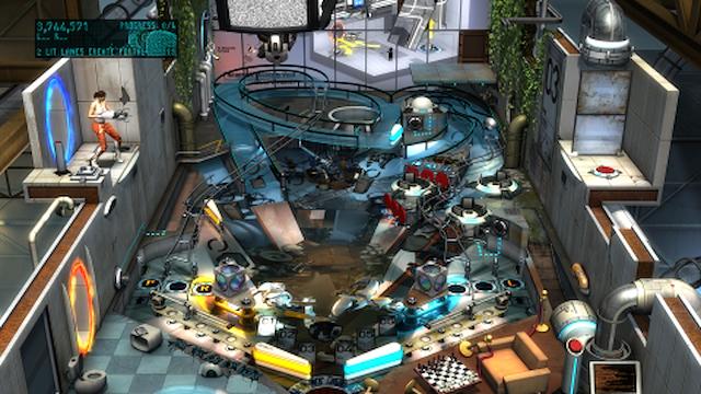 Image for the game Pinball FX2: Portal Pinball