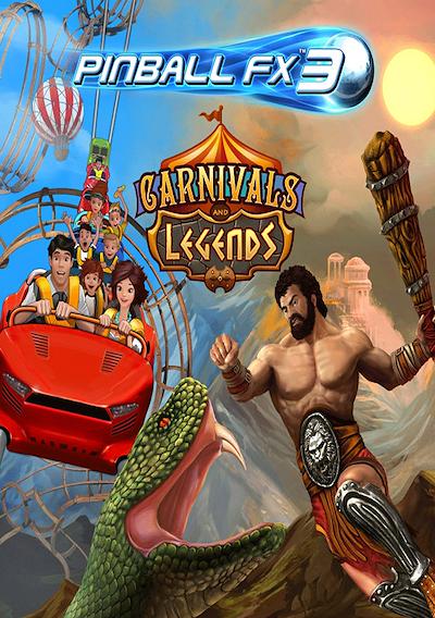 Cover image for the game Pinball FX3: Carnivals and Legends