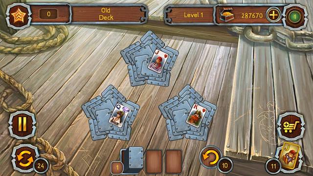 Image for the game Pirate Solitaire
