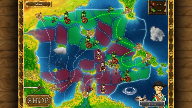 Image for the game Pirates vs Corsairs: Davy Jones's Gold