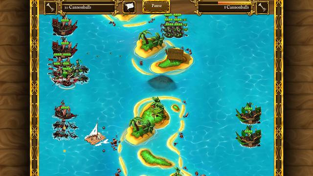 Image for the game Pirates vs Corsairs: Davy Jones's Gold