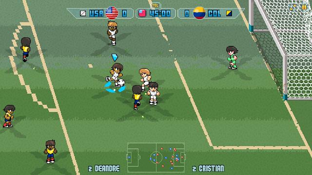 Image for the game Pixel Cup Soccer 17