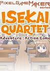 Cover image for the game Pixel Game Maker Series: Isekai Quartet Adventure - Action Game