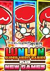 Cover image for the game Pixel Game Maker Series: Lunlun Super Hero Babies Plus NewGames