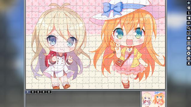 Image for the game Pixel Puzzles: Illustrations & Anime - Jigsaw Pack: Chibi