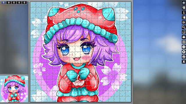 Image for the game Pixel Puzzles: Illustrations & Anime - Jigsaw Pack: Chibi