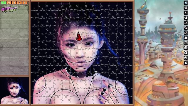 Image for the game Pixel Puzzles Ultimate: Cyberpunk