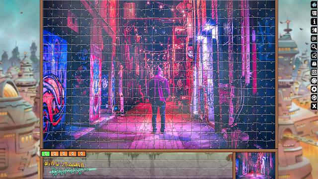 Image for the game Pixel Puzzles Ultimate: Cyberpunk