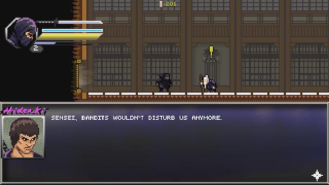 Image for the game Pixel Shinobi: Nine demons of Mamoru