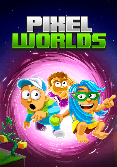 Cover image for the game Pixel Worlds