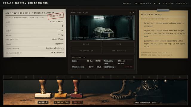 Image for the game Please Confirm the Deceased
