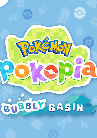 Cover image for the game Pokémon Pokopia: Bubbly Basin