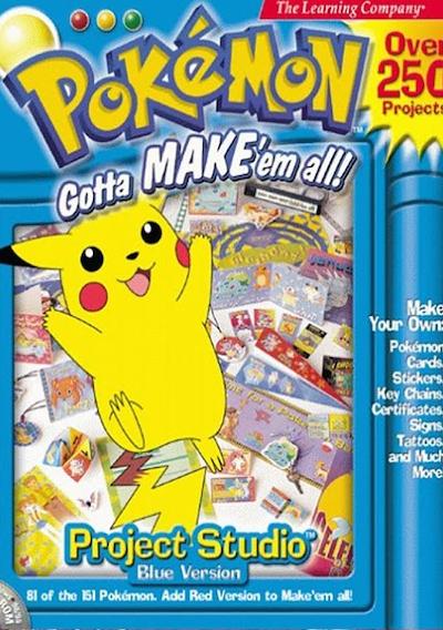 Cover image for the game Pokémon Project Studio: Blue Version