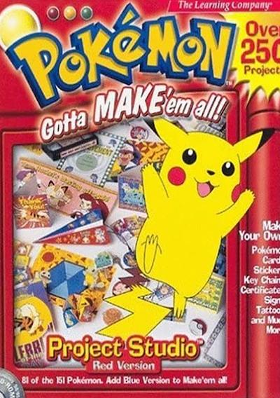 Cover image for the game Pokémon Project Studio: Red Version