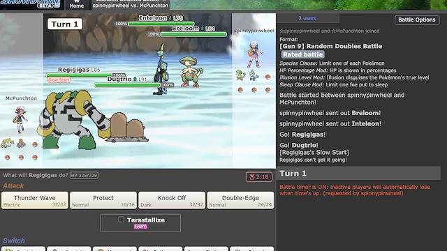 Image for the game Pokémon Showdown