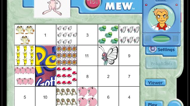 Image for the game PokéROM: Mew