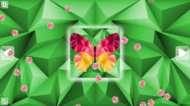 Image for the game Poly Puzzle: Butterflies