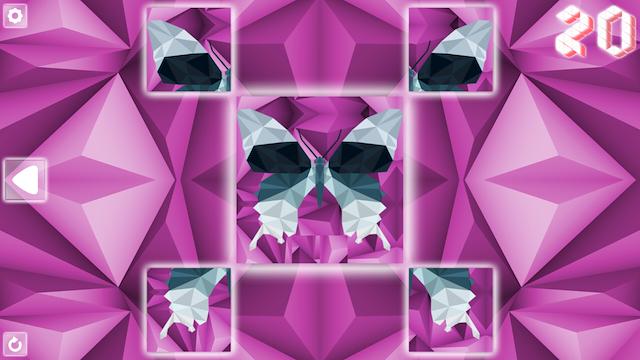 Image for the game Poly Puzzle: Butterflies