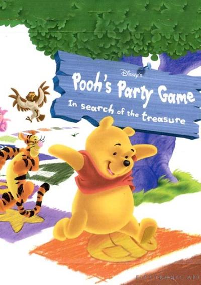 Cover image for the game Pooh's Party Game: In Search of the Treasure