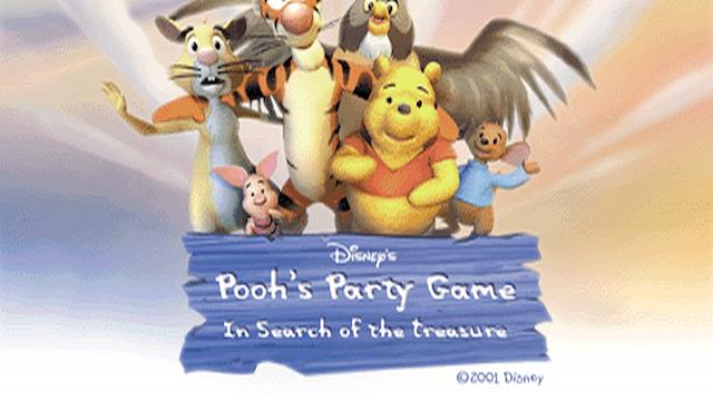 Image for the game Pooh's Party Game: In Search of the Treasure