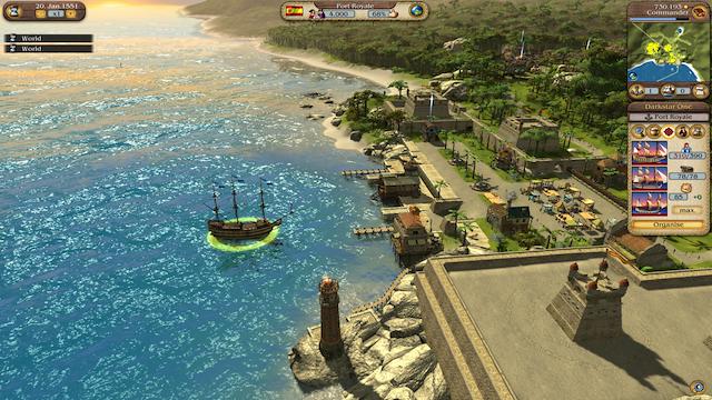 Image for the game Port Royale 3: New Adventures