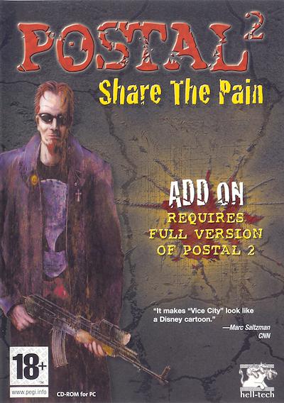 Cover image for the game Postal 2: Share the Pain