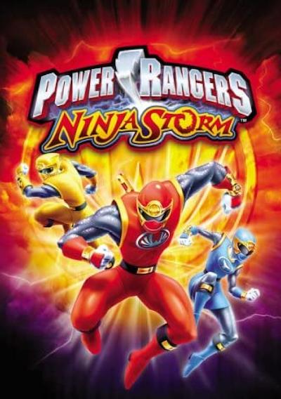 Cover image for the game Power Rangers: Ninja Storm