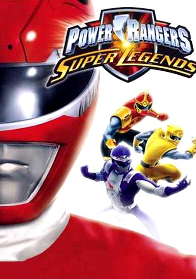Cover image for the game Power Rangers Super Legends