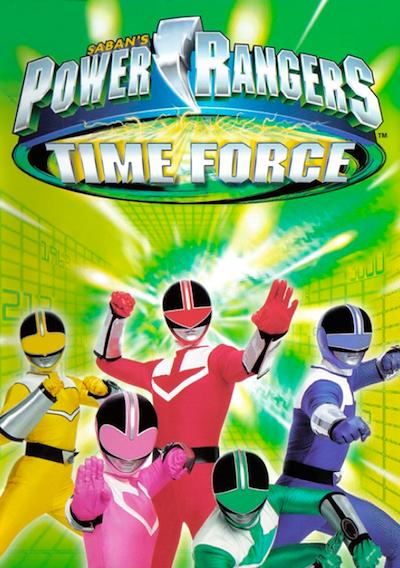 Cover image for the game Power Rangers Time Force