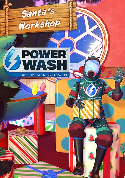 Cover image for the game PowerWash Simulator: Santa's Workshop - Winter 2023