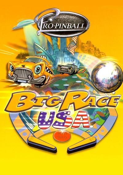 Cover image for the game Pro Pinball: Big Race USA