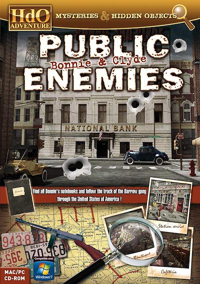 Cover image for the game Public Enemies: Bonnie and Clyde