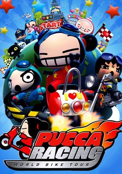 Cover image for the game Pucca Racing: World Bike Tour