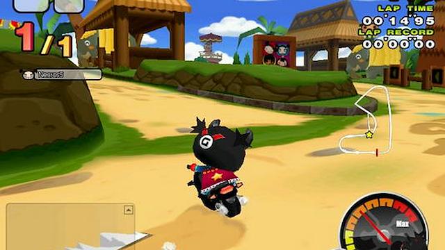 Image for the game Pucca Racing: World Bike Tour