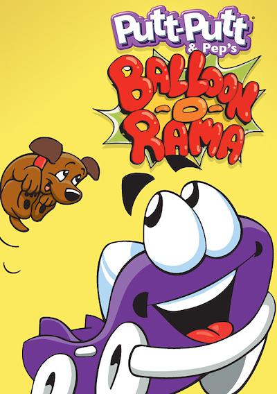 Cover image for the game Putt-Putt and Pep's Balloon-O-Rama