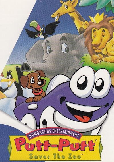Cover image for the game Putt-Putt Saves the Zoo