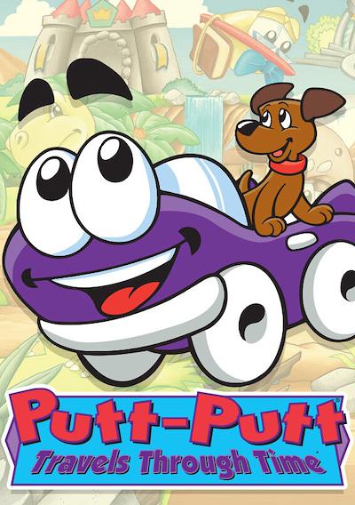 Cover image for the game Putt-Putt Travels Through Time