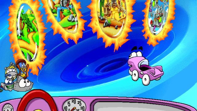 Image for the game Putt-Putt Travels Through Time