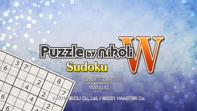 Image for the game Puzzle by Nikoli W: Sudoku