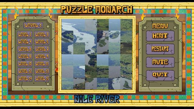Image for the game Puzzle Monarch: Nile River