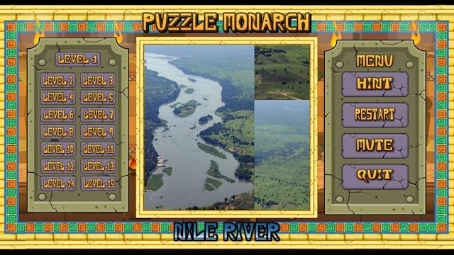 Image for the game Puzzle Monarch: Nile River