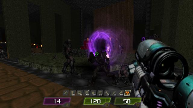 Image for the game Quake 4: Lightning Fast Mod Doom Edition