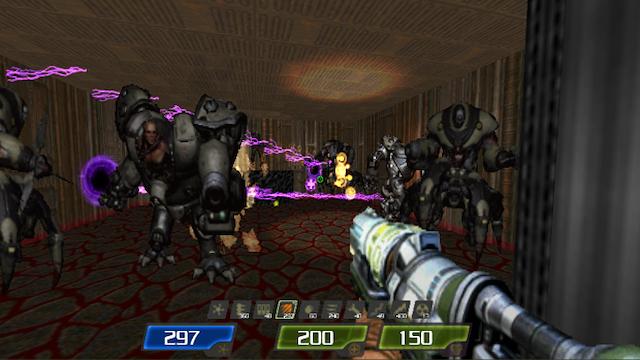 Image for the game Quake 4: Lightning Fast Mod Doom Edition